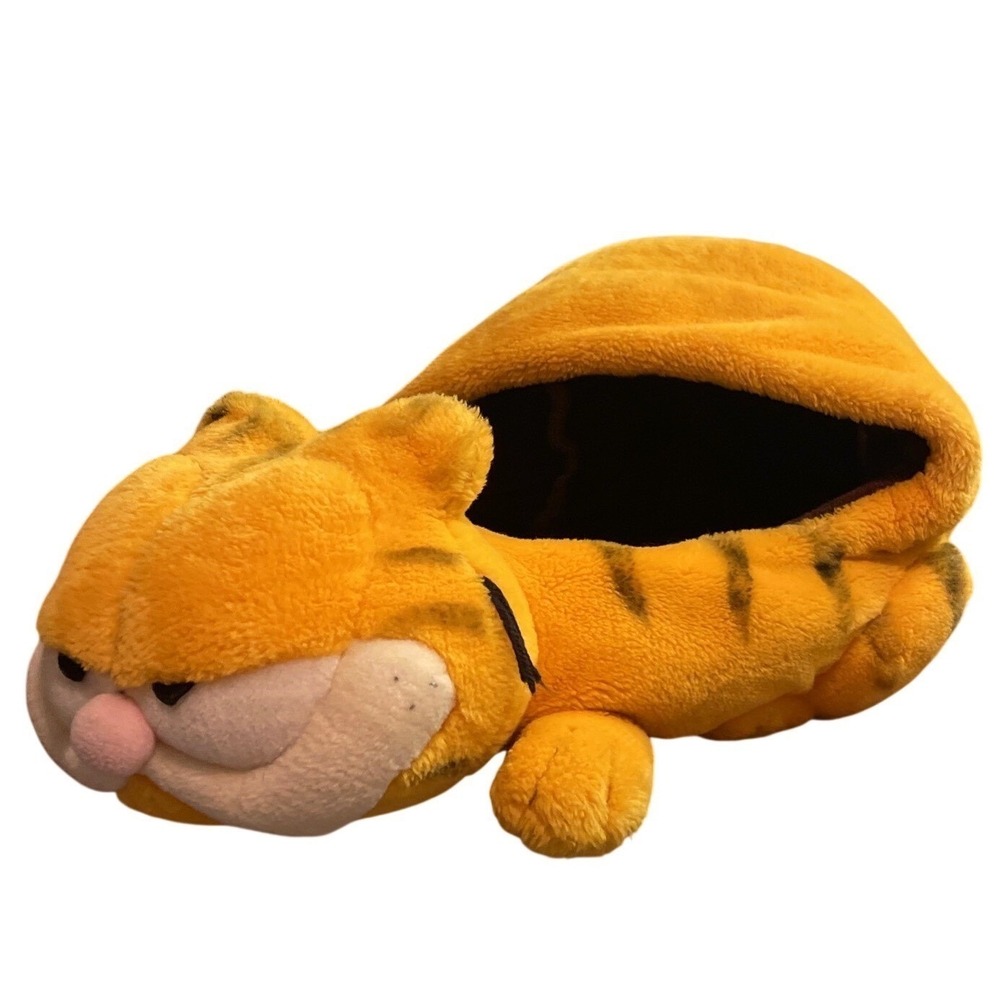 Vtg 1978-1981 Garfield Plush Cat Dog Pet Bed 20"